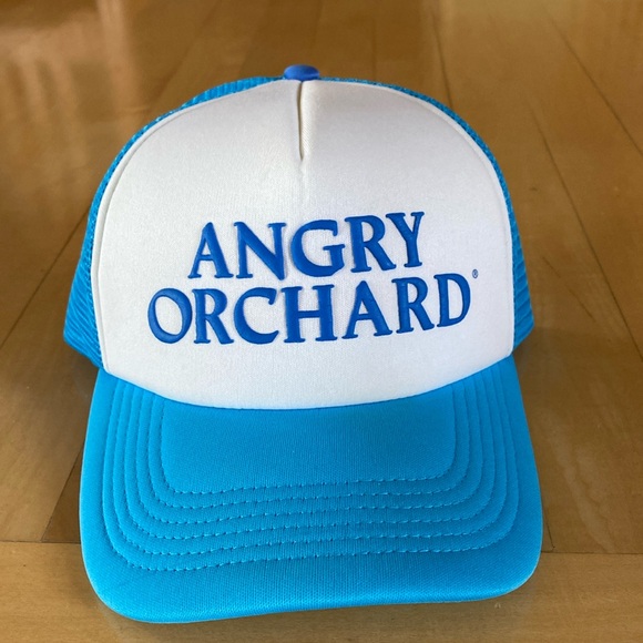 Other - Blue Angry Orchard Truckers Hat